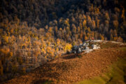 Herbst in der "Markouh"-Ebene von Minoodasht