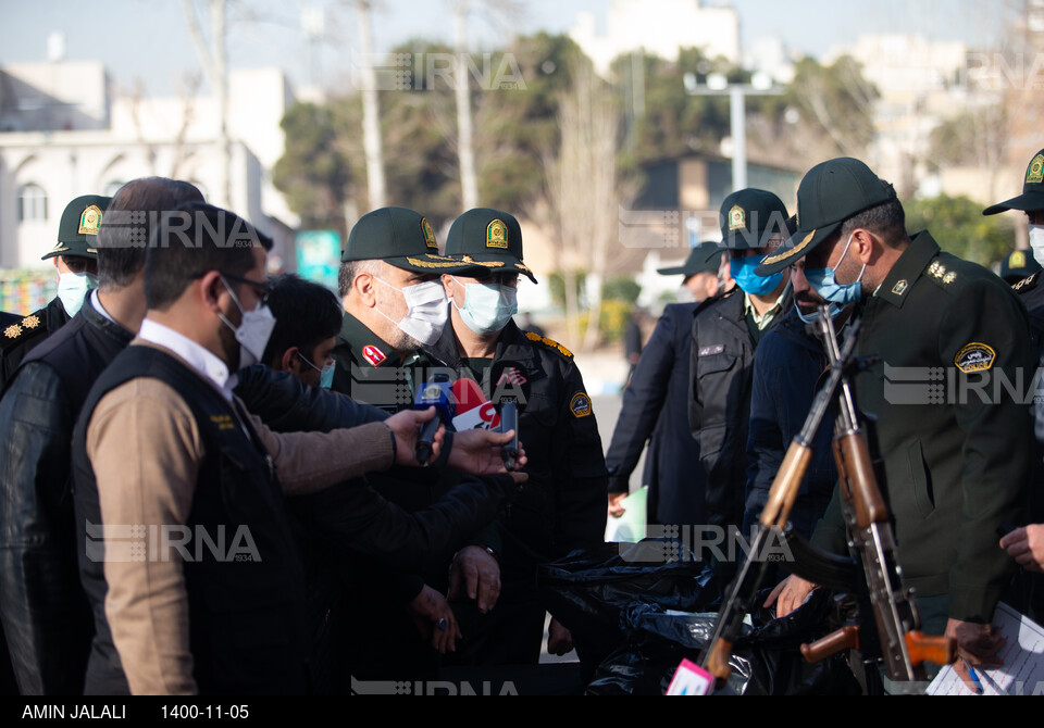 هفتمین مرحله طرح اقتدار پلیس امنیت و فتای تهران بزرگ