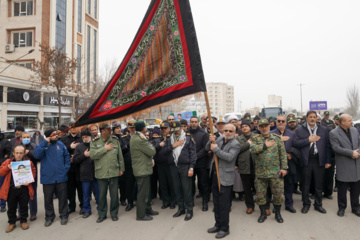 تشییع پیکر شهید «محسن ایران‌نژاد»