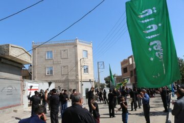 عزاداری مردم میاندوآب‌ در سوگ سقای کربلا