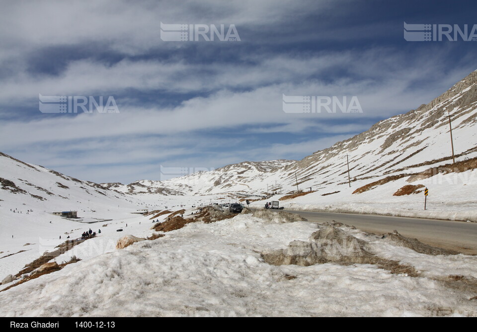 تفریحات زمستانی در پیست پولادکف فارس