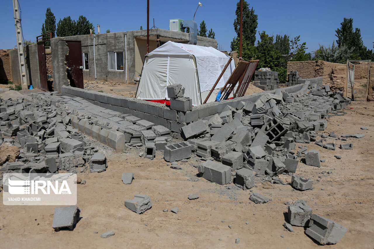 ۱۲۰۰ زلزله‌زده در سنخواست خراسان شمالی امدادرسانی شدند