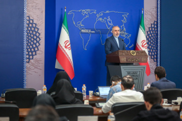 Weekly press conference of Iran's foreign ministry spokesman