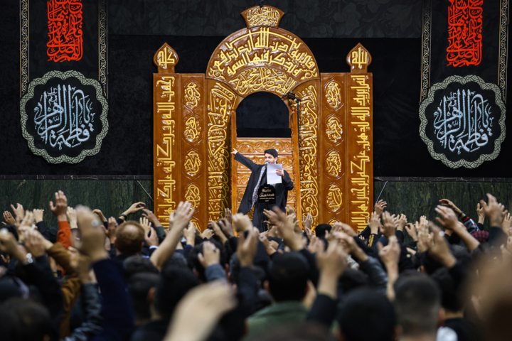 عزاداری ایام فاطمیه در حسینیه «عقیله الطالبیین» - اهواز