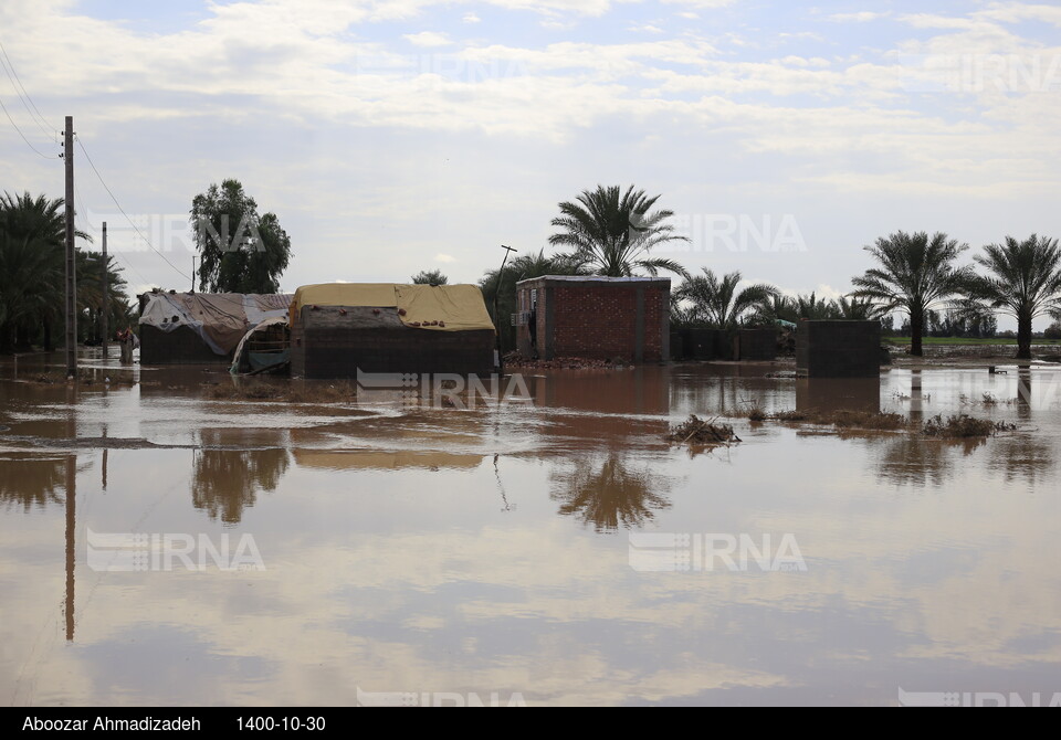 سیلاب در جنوب کرمان