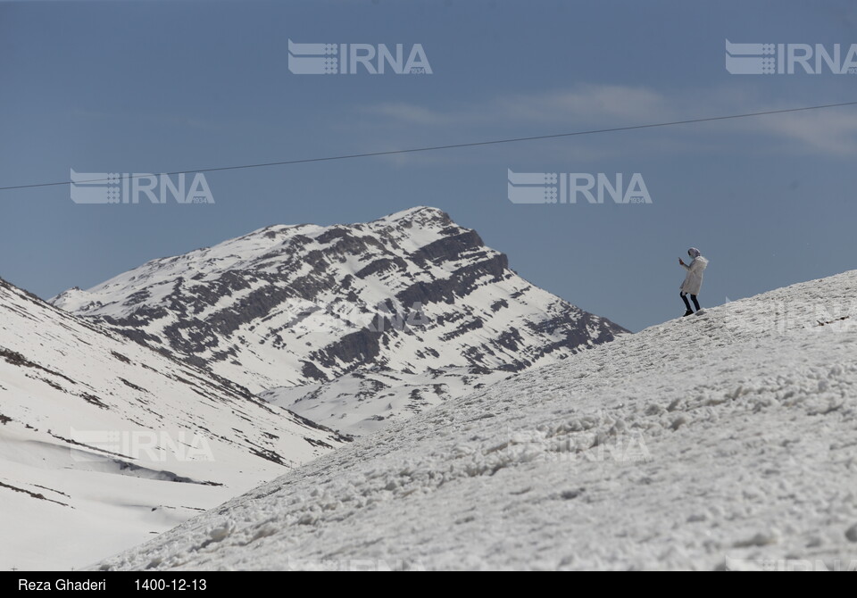 تفریحات زمستانی در پیست پولادکف فارس