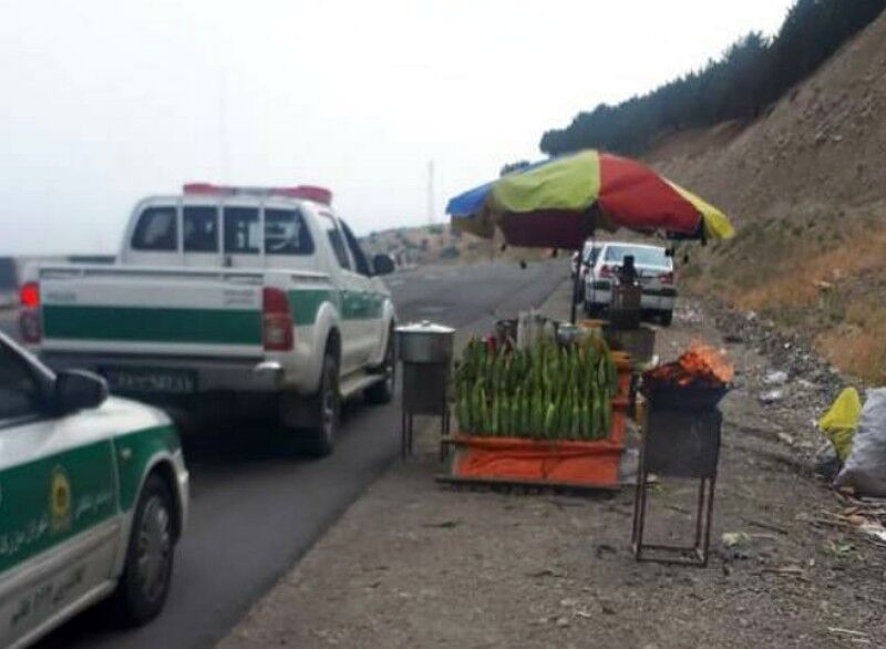 اخطار دادستان لواسان به دست‌فروشان غیرمجاز گردنه قوچک