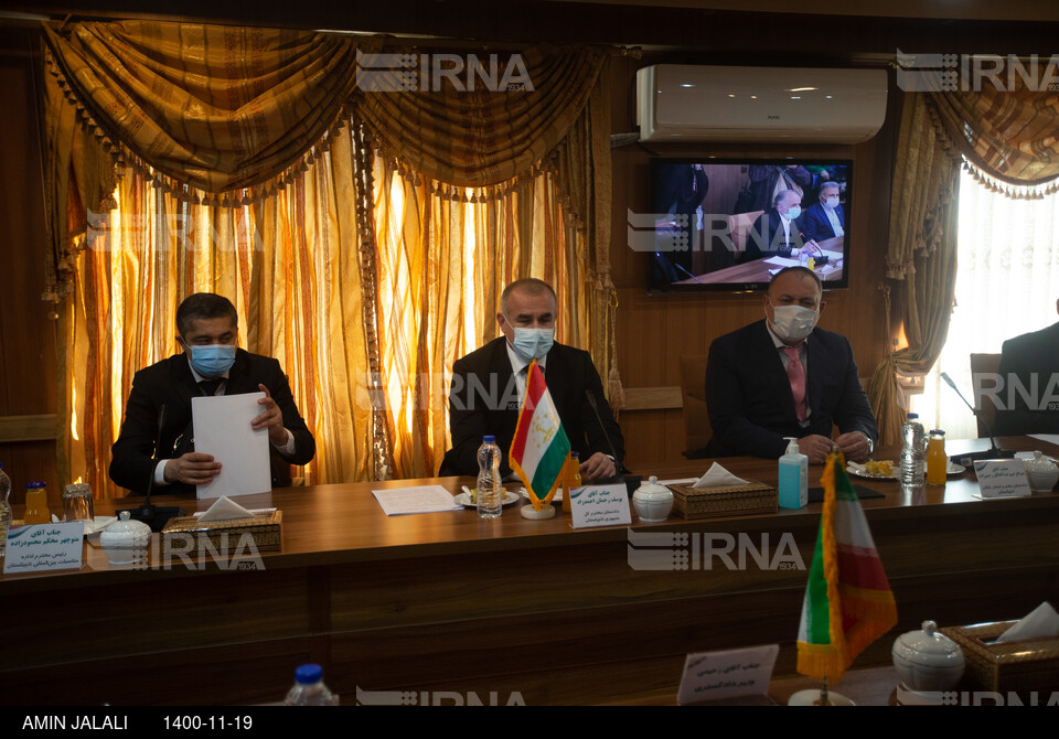 دیدار وزیران دادگستری ایران و تاجیکستان