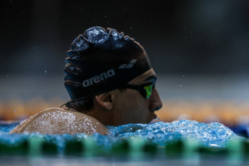 Des compétitions de natation à Téhéran 