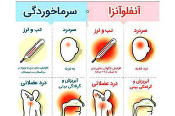 افزایش موارد ابتلا به آنفلوآنزا در آذربایجان‌شرقی 