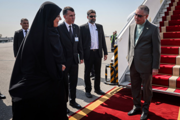 National Leader of Turkmenistan arrives in Tehran