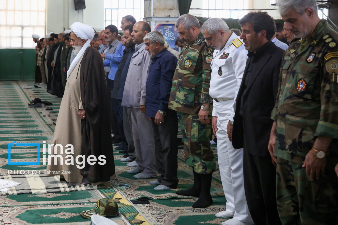 تجلیل از «آرین سلیمی» در نماز جمعه کرمانشاه- ۲۶ مرداد ۱۴۰۳