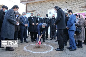 سایت و ساختمان اداری سازمان جهاد کشاورزی خراسان شمالی کلنگ‌زنی شد