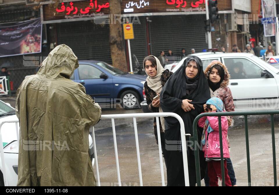 ادامه آوار برداری ساختمان پلاسکو - پایان آوار برداری