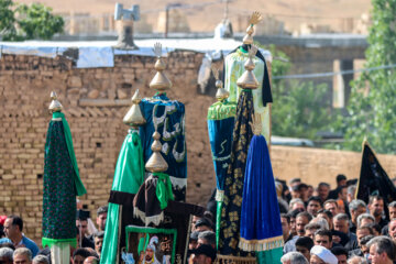 آیین سنتی علم گردانی درسجین - زنجان