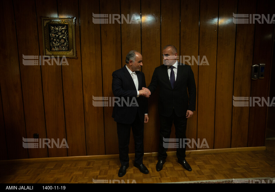دیدار وزیران دادگستری ایران و تاجیکستان