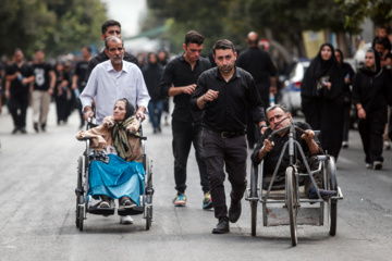 Arbaeen mourners hold rally