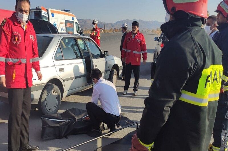 مانور ساعت صفر تصادفات جاده ای در ماکو برگزار شد