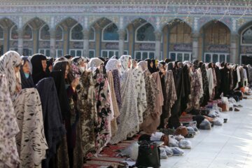 برگزاری نماز عید سعید فطر در مسجد مقدس جمکران