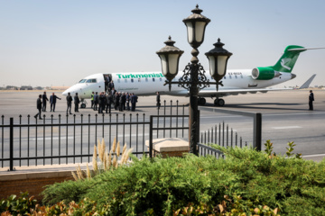 National Leader of Turkmenistan arrives in Tehran