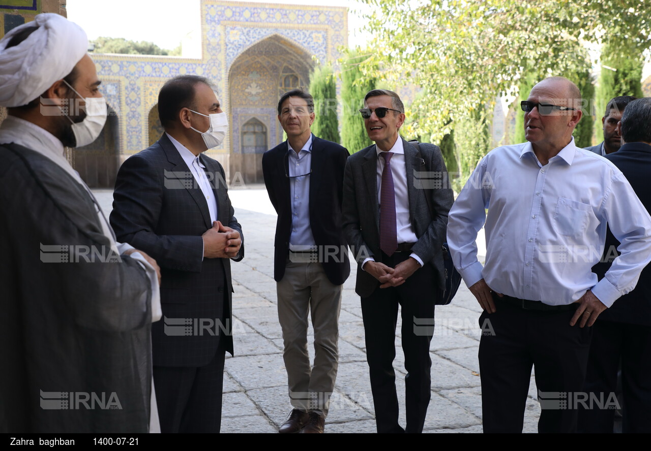 سفر رئیس مجلس ملی سوئیس به اصفهان