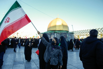 9 Day : cérémonie de commémoration place Imam Hossein (P) de Téhéran