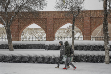 Iran : chute de neige d’automne à Ardabil dans le nord-ouest 