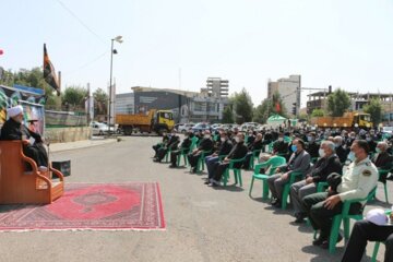 عزاداری مردم میاندوآب‌ در سوگ سقای کربلا