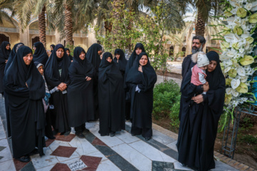 یادبود چهلمین روز درگذشت جان‌باختگان حادثه معدن طبس