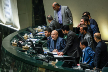 حضور محمد باقر قالیباف در جلسه علنی مجلس شورای اسلامی- ۲۱ مرداد ۱۴۰۳