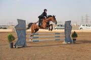 افراد برتر مسابقات قهرمانی پرش با اسب استان یزد معرفی شدند 