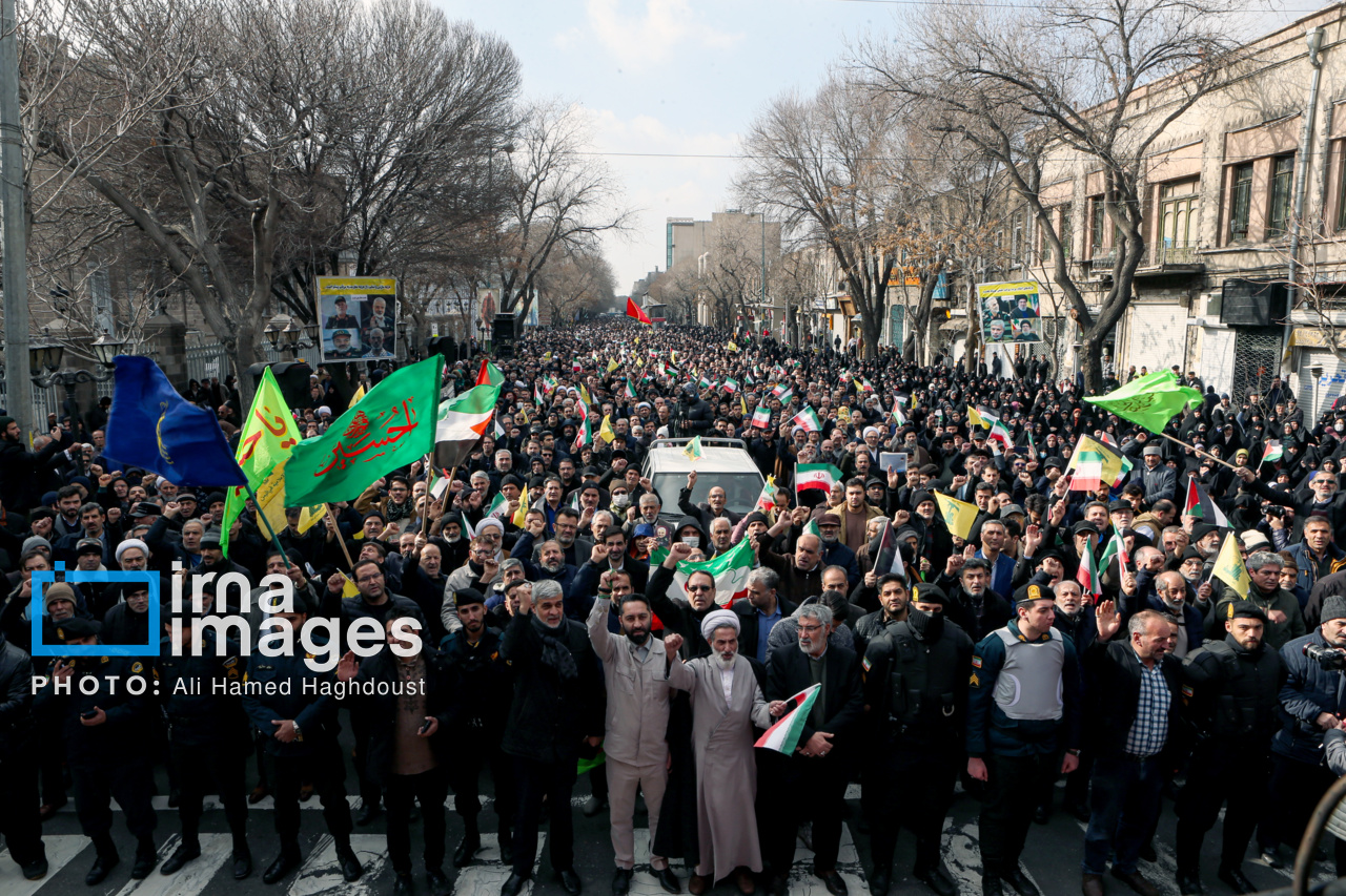 راهپیمایی «جمعه نصر» در تبریز