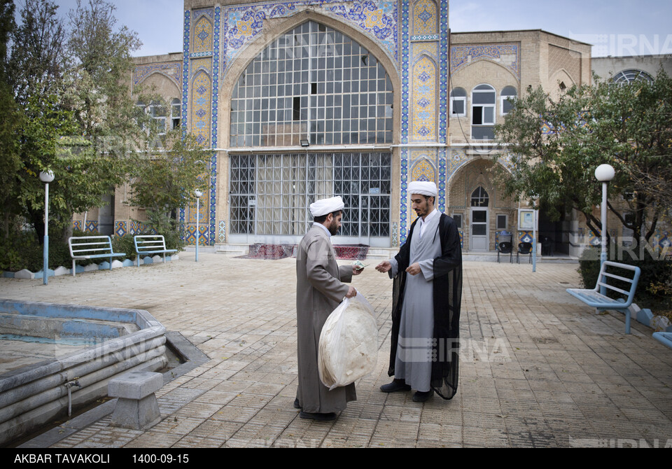 «امید امیری» ؛ طلبه ای شاغل در صنف نانوایی