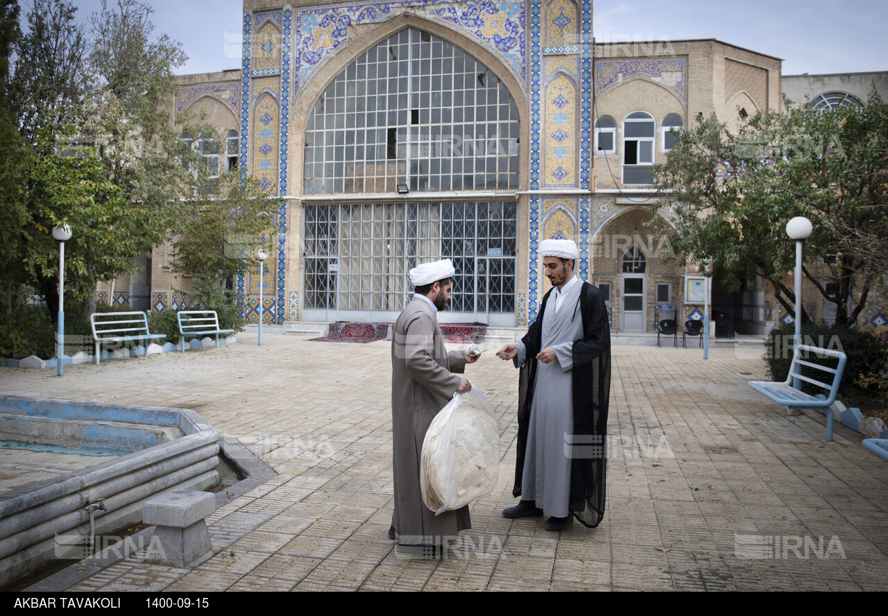 «امید امیری» ؛ طلبه ای شاغل در صنف نانوایی