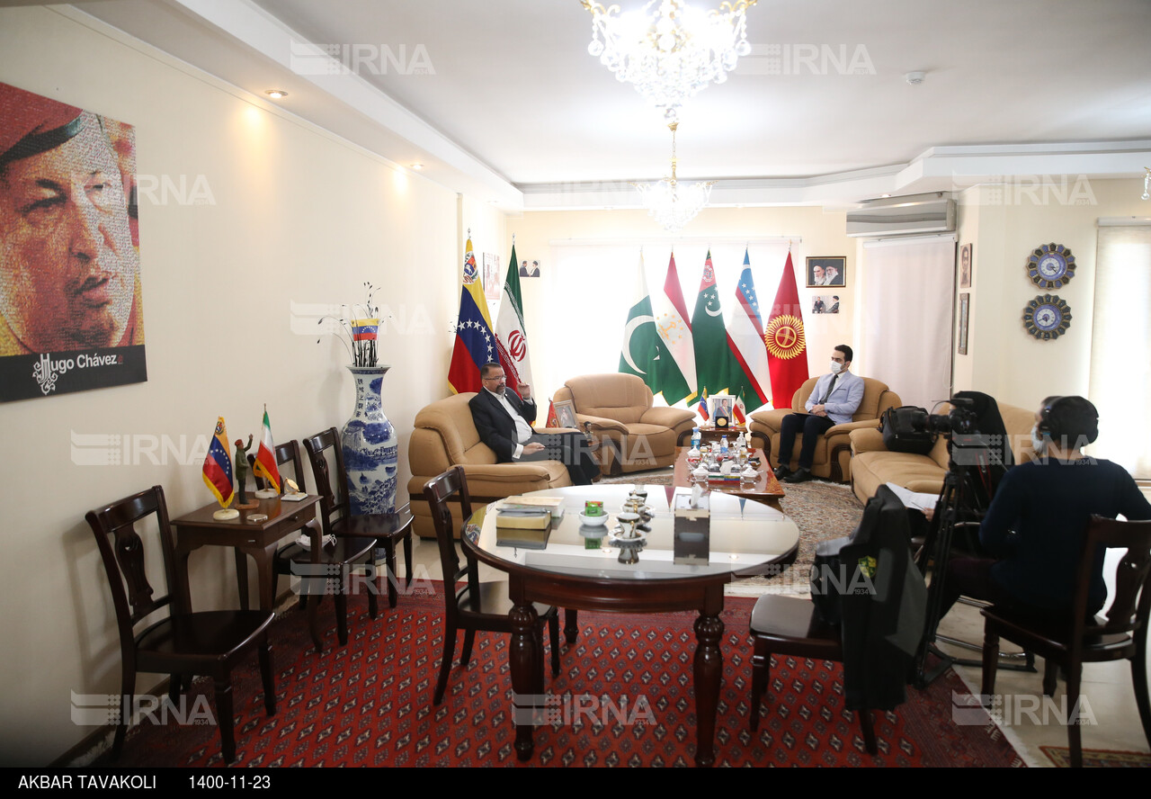 مصاحبه اختصاصی ایرنا با سفیر ونزوئلا در تهران