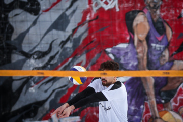 Tournoi national de volley-ball sur neige à Dizin