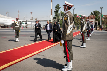 National Leader of Turkmenistan arrives in Tehran