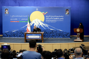 Première conférence de presse du président Pezeshkian depuis son entrée en fonction