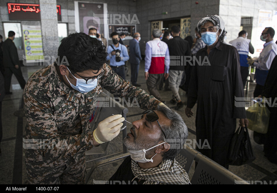 بازگشت زائران اربعین از مرز شلمچه