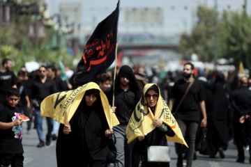 Arbaeen mourners hold rally