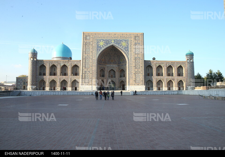 بازدید جهانگیری از شهر سمرقند