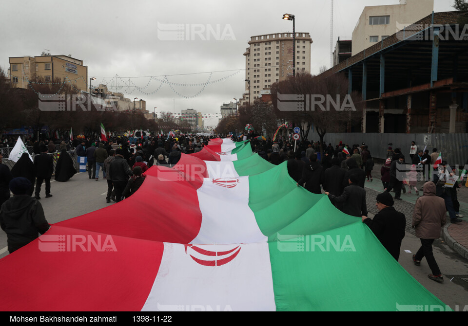 راهپیمایی ۲۲ بهمن در مشهد