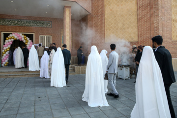 Cérémonie de mariage étudiant à l’Université militaire Imam Hossein (béni soit-il)