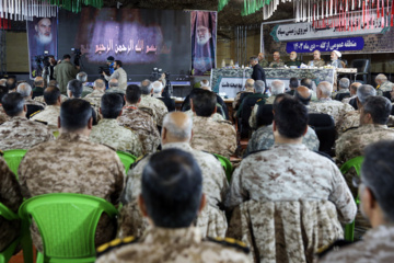 جلسه هماهنگی رزمایش در پاسگاه فرماندهی در شهر ازگله