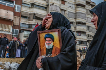 محل شهادت «سید حسن نصرالله» در ضاحیه