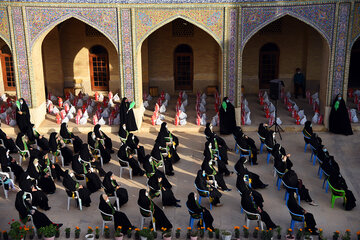 جشن همدلی در مسجد نصیرالملک  شیراز