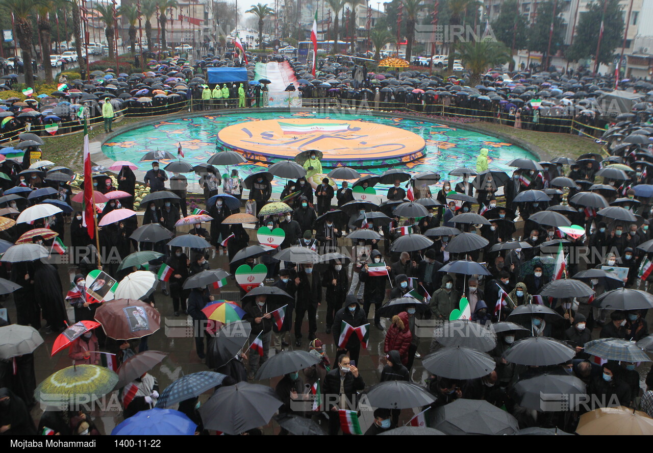 چهل و سومین سالگرد پیروزی انقلاب در رشت