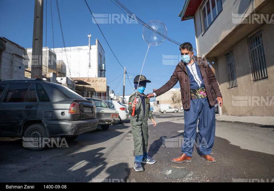 تشریفاتی برای پرواز محمد