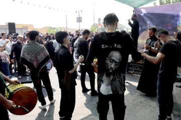 Arbaeen mourners hold rally