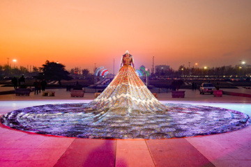 Festival de Arte Irán Zamin en Torre Azadi 